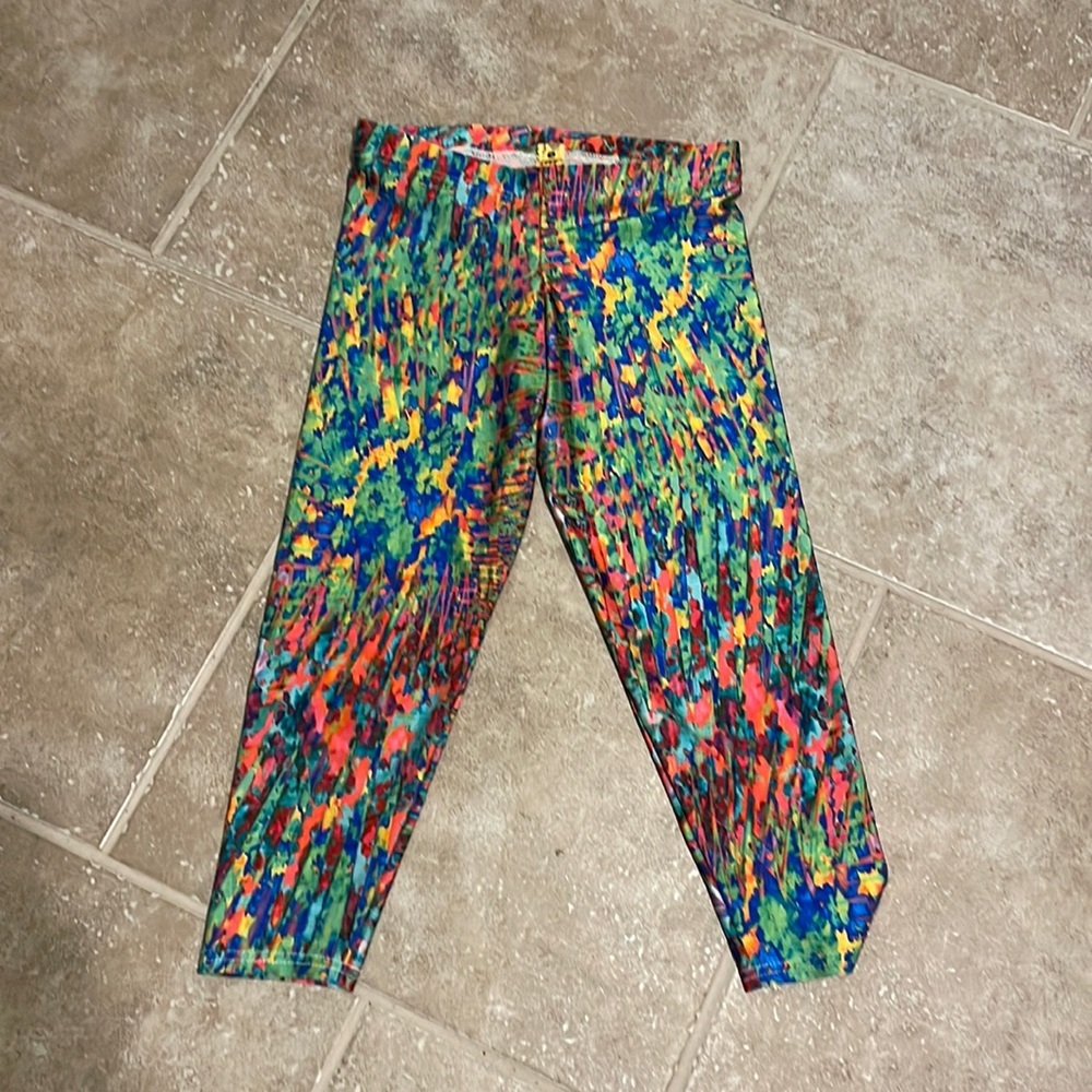 Handy Spandy Made in the USA Leggings Colorful Small‎